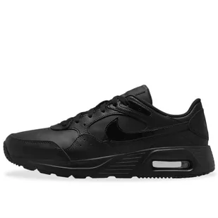 Buty Nike Air Max SC Leather DH9636-001 - czarne - Buty sportowe męskie - miniaturka - grafika 1