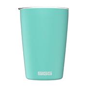 Kubki termiczne - Sigg Kubek ceramiczny termiczny Sigg NESO CUP 300 ml (turkusowy) Creme Glacier 8972.90 - miniaturka - grafika 1