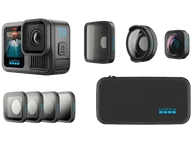 Kamery sportowe - GOPRO HERO 13 BLACK + HB-SERIES Lens Collection Czarny - miniaturka - grafika 1
