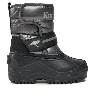 Śniegowce KangaRoos K-Shell II 02224 000 2240 Szary - Buty dla chłopców - miniaturka - grafika 1