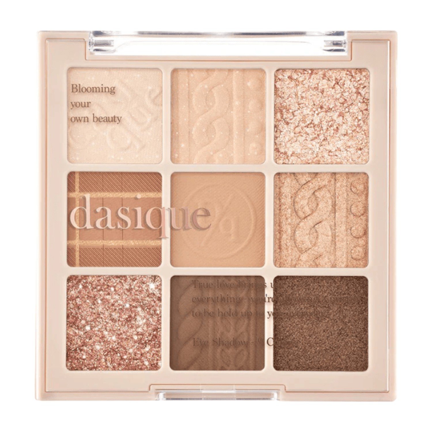 Dasique Shadow Palette, 15 Beige Knit