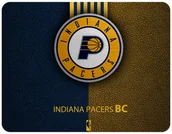 Podkładki pod mysz - PODKŁADKA POD MYSZKĘ INDIANA PACERS + IMIĘ 23x19CM DO LAPTOPA - miniaturka - grafika 1
