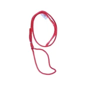 Smycze dla psów - Chaba Smycz ringówka - 8mm czerwona - miniaturka - grafika 1