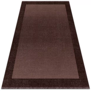 Dywan zewnętrzny tarasowy wzór Brązowa rama 60x90 cm - Dywany zewnętrzne - miniaturka - grafika 1