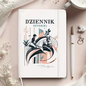 Notesy i bloczki - NOTATNIK dziennik prezent dla wielbicielki koni - miniaturka - grafika 1