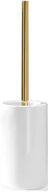 Akcesoria łazienkowe - Szczotka do WC Porzellan złoto-biała - miniaturka - grafika 1