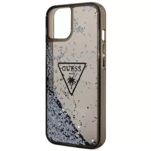 Guess Etui GUHCP14SLFCTPK do Apple iPhone 14 6,1" czarny/black hardcase Liquid Glitter Palm Collection - Etui i futerały do telefonów - miniaturka - grafika 6