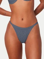 Majtki damskie - Triumph Stringi Signature Sheer 10216494 Niebieski - miniaturka - grafika 1
