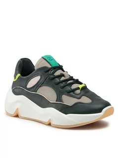 Sneakersy damskie - ECCO Sneakersy Chunky Sneaker W 20321360135 Zielony - grafika 1