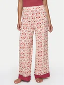 Piżamy damskie - Triumph Spodnie piżamowe Aura Spotlight 10222614 Kolorowy Relaxed Fit - miniaturka - grafika 1