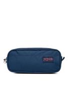 Piórniki - Piórnik szkolny JanSport Large Accessory Pouch - navy - miniaturka - grafika 1