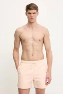 Kąpielówki męskie - Tommy Hilfiger szorty kąpielowe kolor różowy - miniaturka - grafika 1
