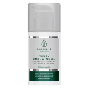 Sulphur Masło Borowinowe do ciała 100 ml - Balsamy i kremy do ciała - miniaturka - grafika 1