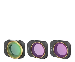 Zestaw 3 filtrów CPL+ND8+ND16 Sunnylife do DJI Mini 3 Pro (MM3-FI415) - Akcesoria do drona - miniaturka - grafika 1