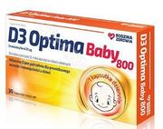 Optima Rodzina Zdrowia D3 Baby 800 x 30 kaps