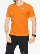 Koszulki i topy damskie - Koszulka szybkoschnąca Salewa Puez Sporty Dry T-Shirt - burnt orange - miniaturka - grafika 1