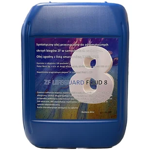 ZF LIFEGUARD FLUID 8 HP OLEJ 10L - Oleje przekładniowe - miniaturka - grafika 1