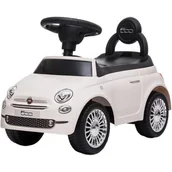 Chodziki - Jeździk Pchacz Chodzik Fiat 500 Gelato Biały - miniaturka - grafika 1