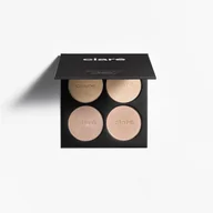 Rozświetlacze do twarzy i ciała - Clare, Make-up Surgery, Paleta pudrów rozświetlających 4x8g - miniaturka - grafika 1