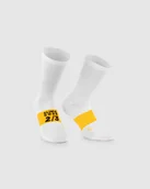 Skarpetki kolarskie - ASSOS Skarpetki rowerowe SPRING FALL SOCKS EVO white series - miniaturka - grafika 1