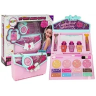 Zabawy w naśladowanie dorosłych - Import LEANToys Zestaw Kosmetyków w Torebce Lusterko Brokaty Paznokcie LT-8311-0 - miniaturka - grafika 1