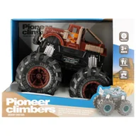 Samochody i pojazdy dla dzieci - Brązowy samochód terenowy z dużymi kołami, 3+ MEGA CREATIVE Uniwersalny - miniaturka - grafika 1