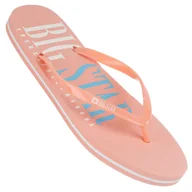 Klapki i japonki damskie - Japonki Damskie Big Star Różowe LL274812 Różowy 37 - miniaturka - grafika 1