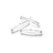 Gogle i okulary motocyklowe - 100% 51013-001-02 Tear-off Strap Pin (paczka 3) - miniaturka - grafika 1