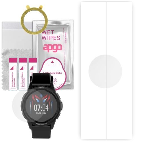 1x folia hydrożelowa ochronna do Vector Smart VCTR-00-02 - apgo Smartwatch Hydrogel Protection Ochrona na ekran smartwatcha
