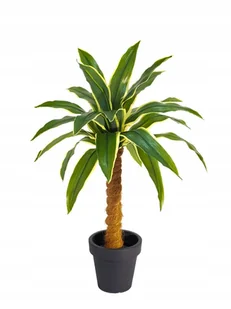 Sztuczna Roślina Jukka w Doniczce Drzewko Sztuczne Juka 70 cm - Sztuczne kwiaty - miniaturka - grafika 1