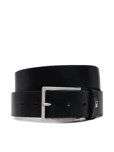 Tommy Hilfiger Pasek Męski Oliver 4.0 AM0AM13175 Czarny - Paski - miniaturka - grafika 1