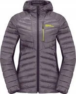 Kurtki i kamizelki sportowe damskie - Jack Wolfskin Jack Wolfskin Routeburn Pro Ins W Jacket 1207192-I0083 szary L - miniaturka - grafika 1