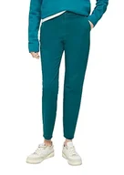 Spodnie damskie - s.Oliver Spodnie damskie Tapered Leg Blue Green 32, Niebieski zielony, 32 - miniaturka - grafika 1