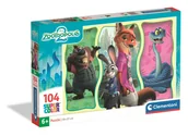 Puzzle - Puzzle 104 Super Kolor Zootopia 2 25081 - miniaturka - grafika 1