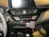 Uchwyty samochodowe do telefonów - Brodit ProClip uchwyt do Toyota C-HR 2017-2023 - miniaturka - grafika 1