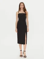 Sukienki - Rinascimento Sukienka koktajlowa CFC0122399003 Czarny Regular Fit - miniaturka - grafika 1