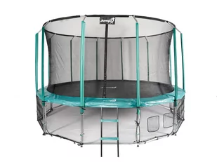 Jumpi Trampolina Ogrodowa 487cm/16ft zielona Maxy Comfort 5908258490503 - Trampoliny - miniaturka - grafika 1
