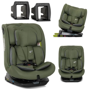 LORELLI RODEO - FOTELIK 40-150 CM ISOFIX 360 GREEN&GREY - Foteliki samochodowe - miniaturka - grafika 1