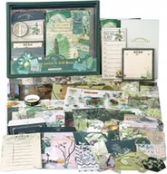 Scrapbooking - Zestaw do Scrapbookingu Naklejki Kreatywne Vintage do Notesu Planera Album - miniaturka - grafika 1
