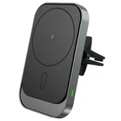 Uchwyty samochodowe do telefonów - Uchwyt na telefon TECH-PROTECT Magnetic Magsafe Czarny - miniaturka - grafika 1