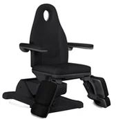 Fotele kosmetyczne - Fotel kosmetyczny elektryczny do salonu kosmetycznego ginekologiczny regulacja 5 siłowników Adrian - miniaturka - grafika 1