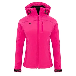 IZAS Damska kurtka softshell Oka fuksja/fuksja S - Kurtki damskie - miniaturka - grafika 1