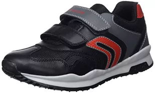 Geox J Pavel A sneakersy chłopięce, czarny, czerwony, 38 EU - Buty dla chłopców - miniaturka - grafika 1