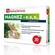 ZYSKAJ ZDROWIE SP. Z O.O. ZYSKAJ ZDROWIE SP Z O.O ZYSKAJ ZDROWIE Magnez + B1 B6 B12 30 tabl 3200141