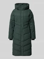 Płaszcze damskie - Płaszcz pikowany z kapturem - miniaturka - grafika 1