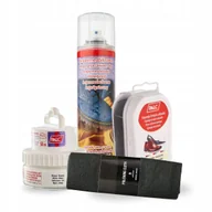 Środki do obuwia i ubrań - Pasta do Butów Biała Impregnat Czyścik i Szmatka Palc Zestaw 4w1 - miniaturka - grafika 1