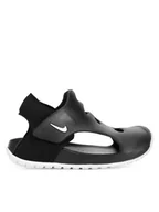 Buty dla chłopców - Nike Sandały DH9465-001 Czarny - miniaturka - grafika 1