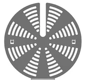 Akcesoria i części AGD - Reduktor przepływu powietrza SMEG 3927 (22) 877 77 77 ! Indywidualne wyceny! - miniaturka - grafika 1