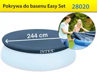 Akcesoria do basenów - Intex Pokrywa do basenu 244 cm 28020 - miniaturka - grafika 1