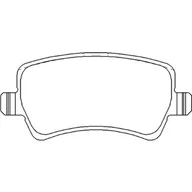 Klocki hamulcowe - Klocki hamulcowe - komplet BREMBO P 24 078X - miniaturka - grafika 1